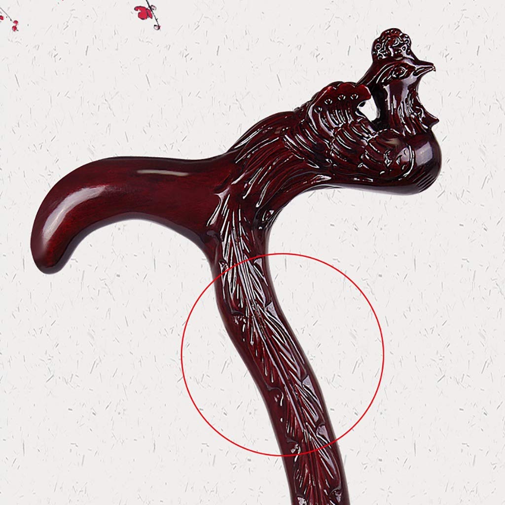 Amazon.co.jp: 木製ステッキ 無垢材の杖、高齢者のステッキ、精巧に