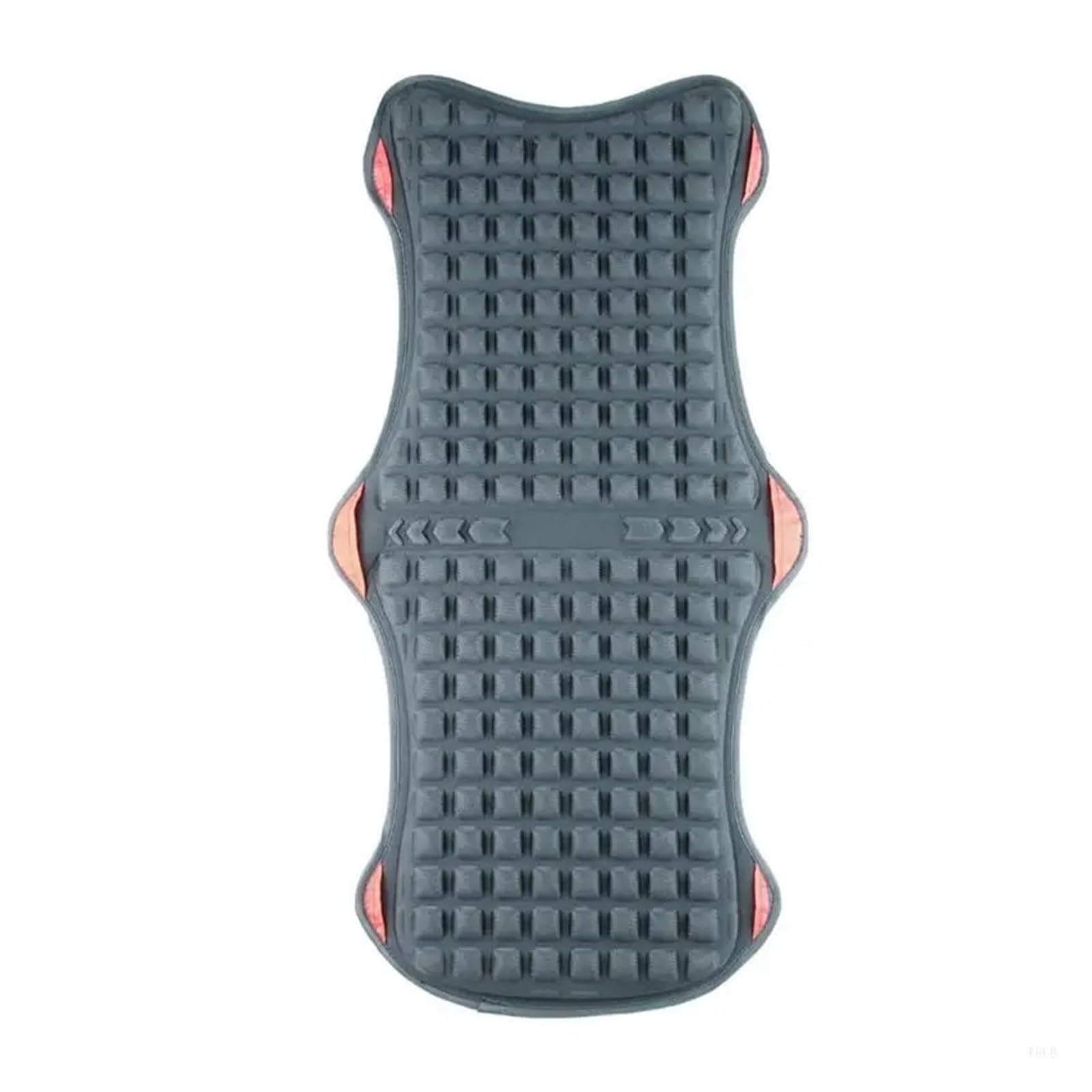 Almohadillas Protectoras a Tope Cojines para Motocicleta con Canales de Flujo Aire Fondo elástico PVC Universal(XL)