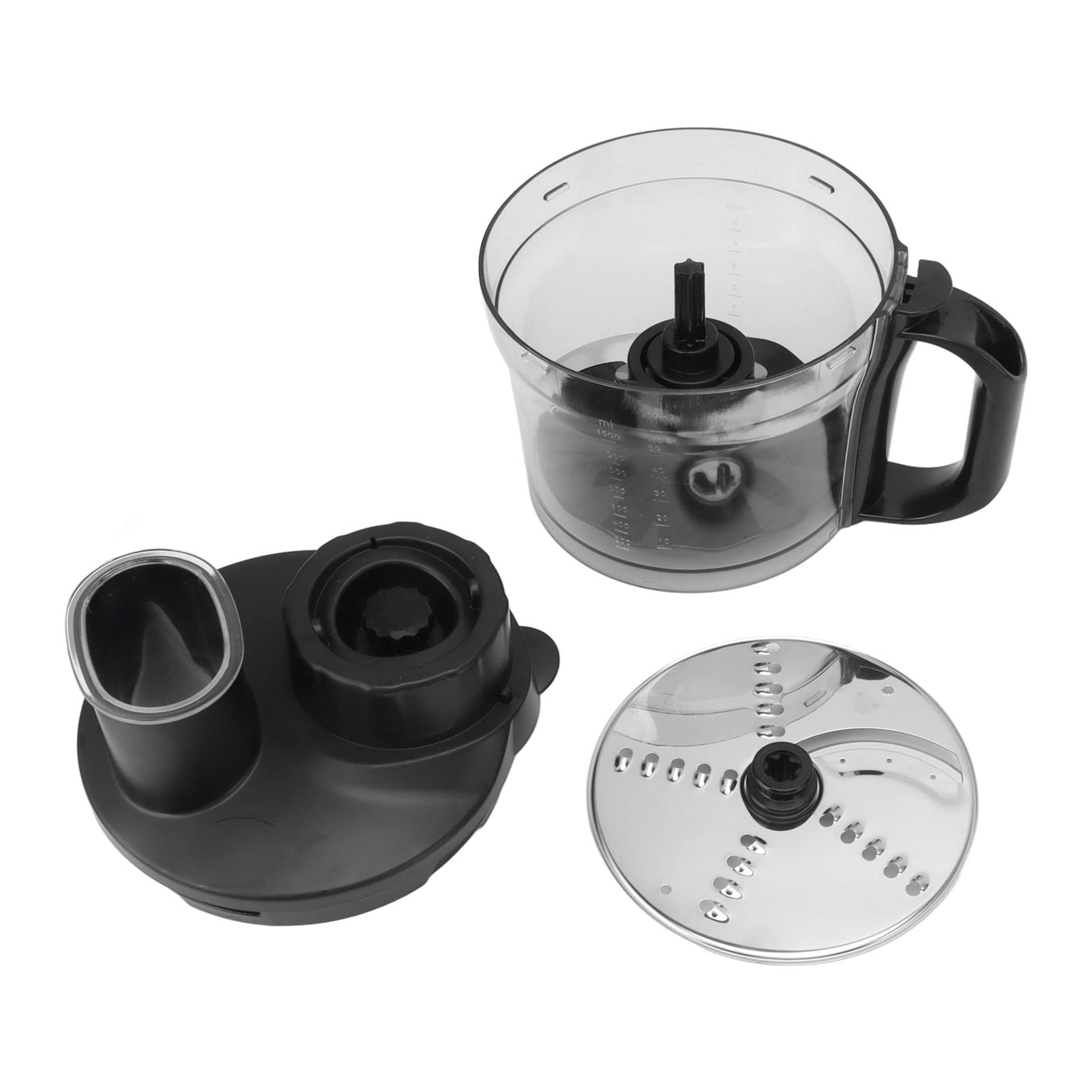 Blender Nablatowy 10 W 1, Ekstraktor SkładnikóW Odżywczych i Krajarka do Warzyw o Mocy 1500 W, Ostrze ze Stali Nierdzewnej, Ręczna Wyciskarka do Soku z 3 Pojemnikami, Blender Domowy