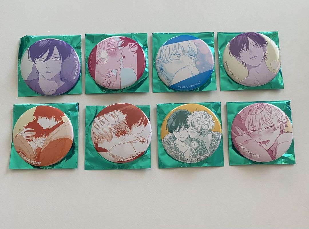 セックスドロップ コラボカフェ 缶バッジ 特典 トレーディングコマ缶バッジ MACHIAWASE Cafe』セックスドロップ】トレーディングコマ缶バッジ