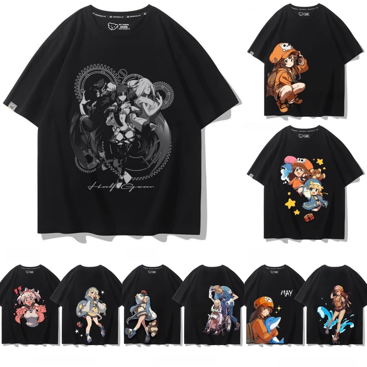 Amazon.co.jp: tシャツ ギルティギア 半袖 夏服 ブリジット ザトー 