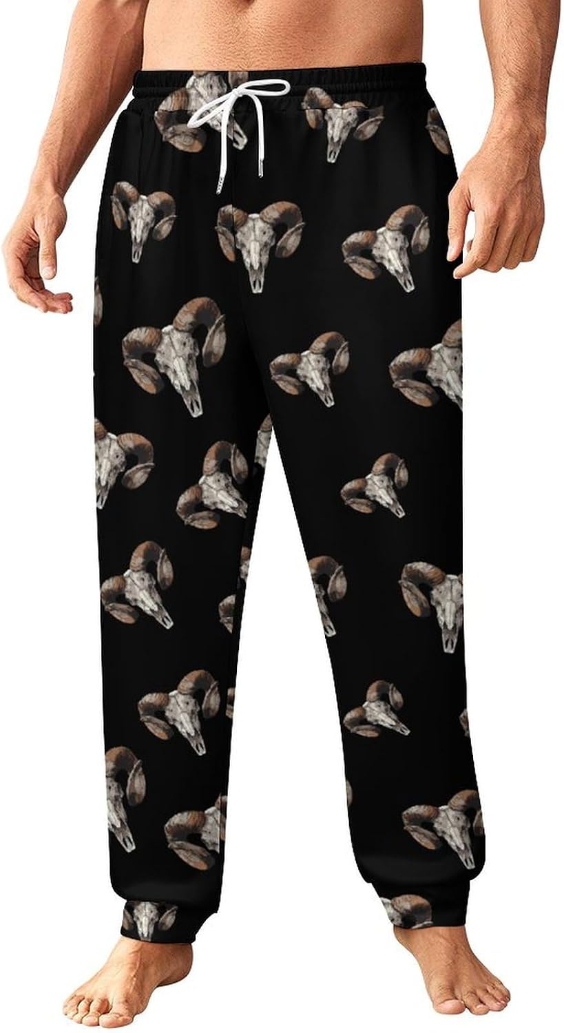 Goat Head Death Casual Men's Sweatpants Lounge Pant 4X-Large