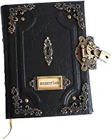 Caderno Grimório Diário Feito à Mão - Memories A5 200 Folhas
