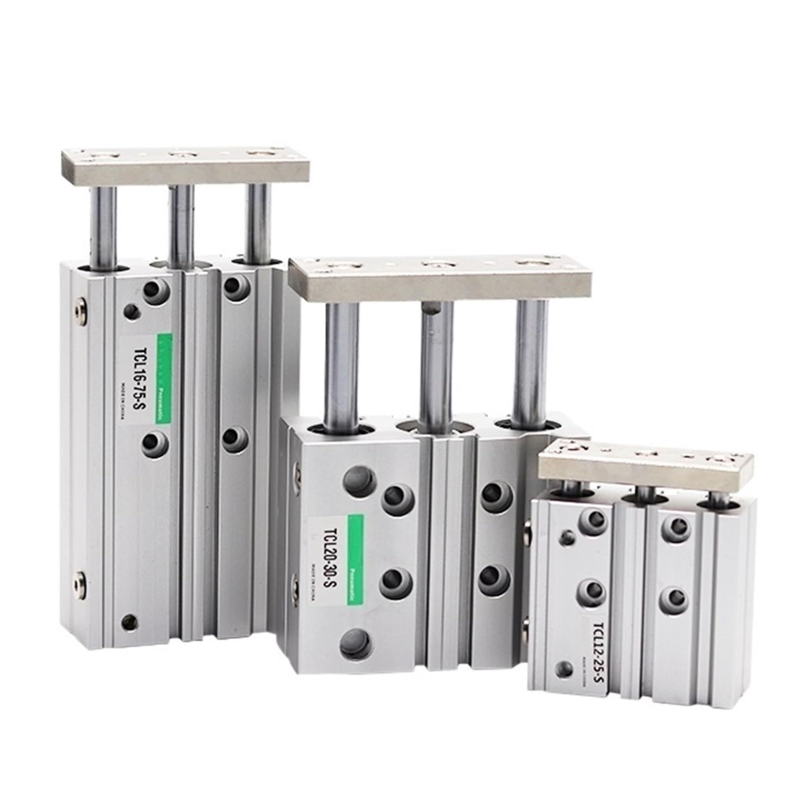Cylindre trois axes TCL25 compact pneumatique haute rigidité mécanique