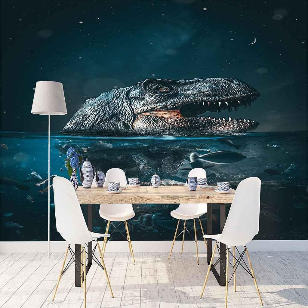 Komar Papel Pintado Fotográfico De Fieltro Shiny Fluid – Colores Para Salón, Dormitorio, Decoración, Papel Pintado, Tamaño: 400 X 280 Cm (ancho X Alto) – 8 Paneles – Ancho 50 Cm