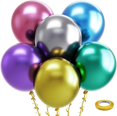 Miniatura 110 de Bezente Globos amarillos de látex para fiestas, paquete de 100 globos redondos de 12 pulgadas de color amarillo helio para decoraciones de fiesta