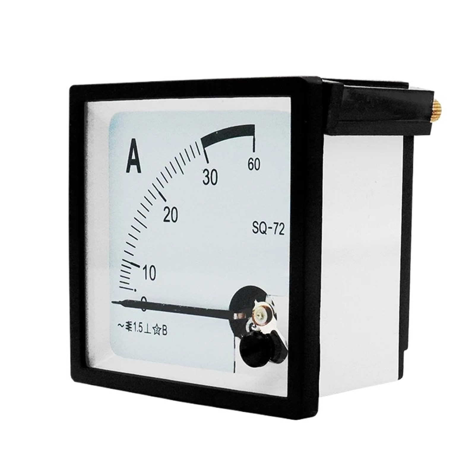 Jauge de courant AC SQ72 ampèremètre analogique haute précision 500A 5A pour armoire