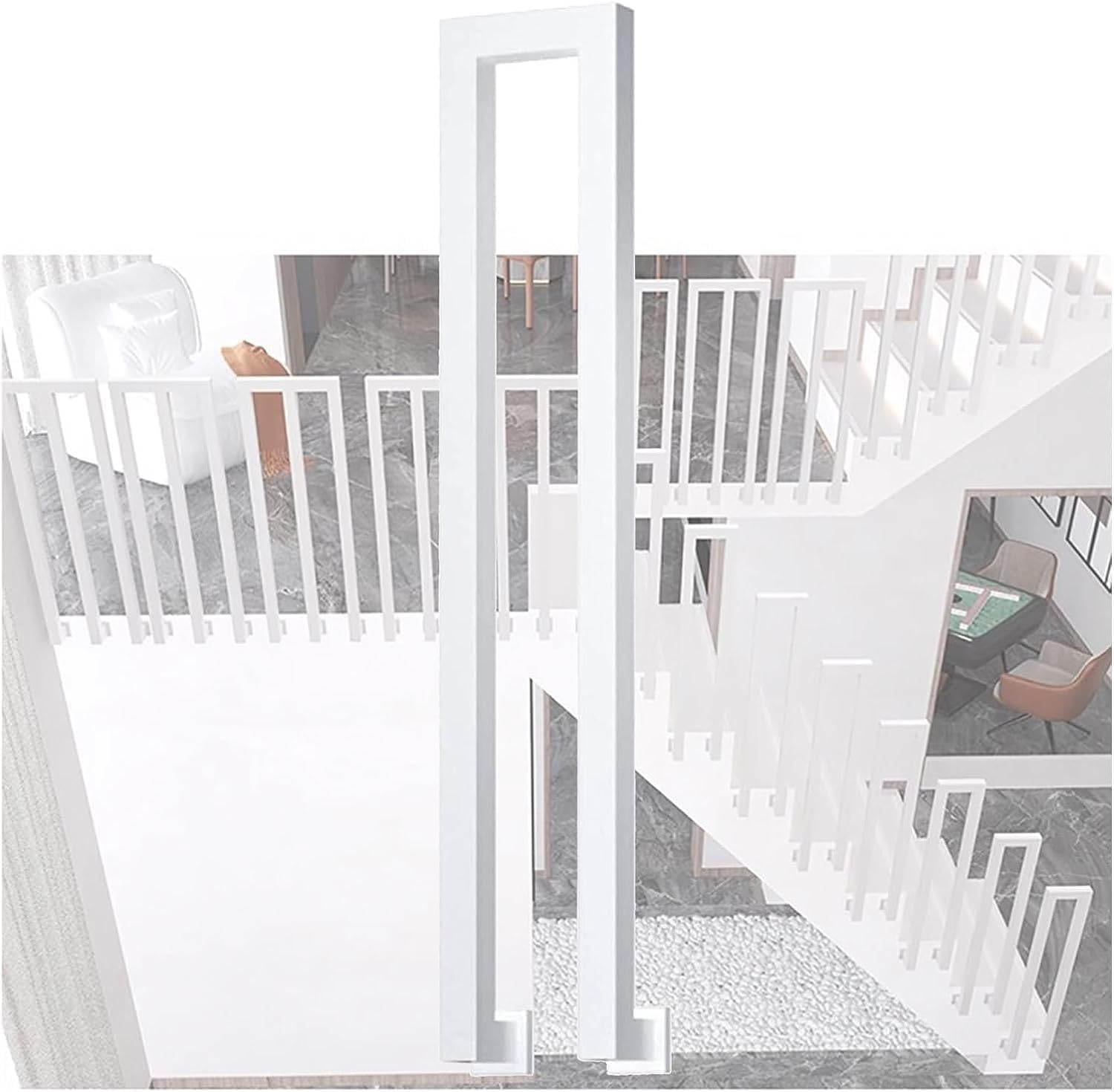 Mains courantes d'escalier en U : finissez-en avec les marches glissantes en intérieur
