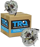 Vista 207 de TRQ Par de conjunto de cubo de cojinete de rueda delantera izquierda derecha, 2 piezas compatible con Lexus GX460 2003-2009 GX470 2003-2023 Toyota