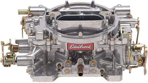 Edelbrock 9905 Performer 600 - carburador remanufacturado con supresor manual CFM