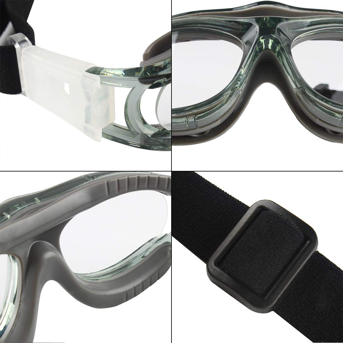 Andux Niños Baloncesto Fútbol Fútbol Deportes Gafas protectoras Gafas Gafas de seguridad para ojos LQYJ-04 — view 6