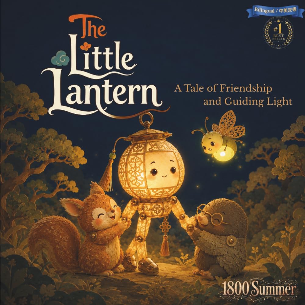 The Little Lantern: Bilingual Children's Picture Book: A Tale of Friendship / 中英双语儿童绘本：一个关于陪伴的温暖童话 (1800Summer's Cozy Bedtime Tales)