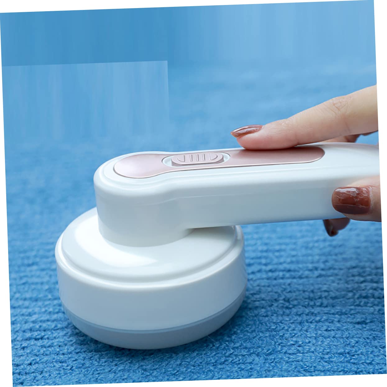 2 Pezzi Rasatore Elettrico Ricaricabile per Tessuti Togli e Abbigliamento Design Ergonomico Rimozione e USB Ricaricabile Accessorio per Abbigliamento e Maglioni
