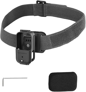 Head Mount for DJI Osmo Nano Camera, Vertical Horizontal 360 Angle Adjustable Quick Release Head Strap Mount, First-Person View Outdoor Shooting Bracket for DJI Nano Accessories