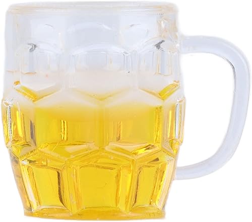 Miniatura 9 de Luqeeg Vasos de cerveza en miniatura, tazas de cerveza en miniatura, kit de casa de muñecas en miniatura, accesorios de decoración de casa de
