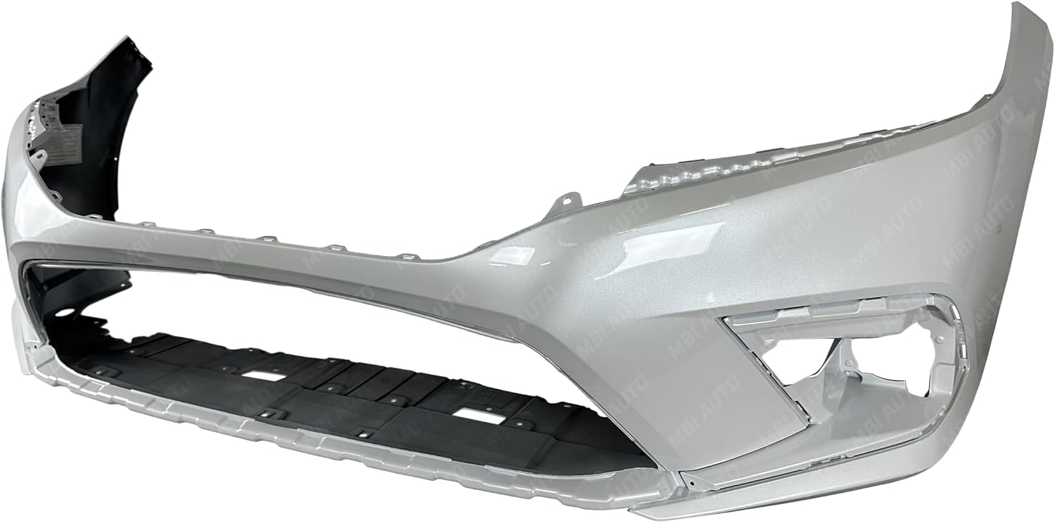 BUMPERS THAT DELIVER - Painted NH883P Platinum White, Front Bumper Cover Fascia Compatible with 2022 2023 2024 Honda Civic 22 23 24, HO1000327
