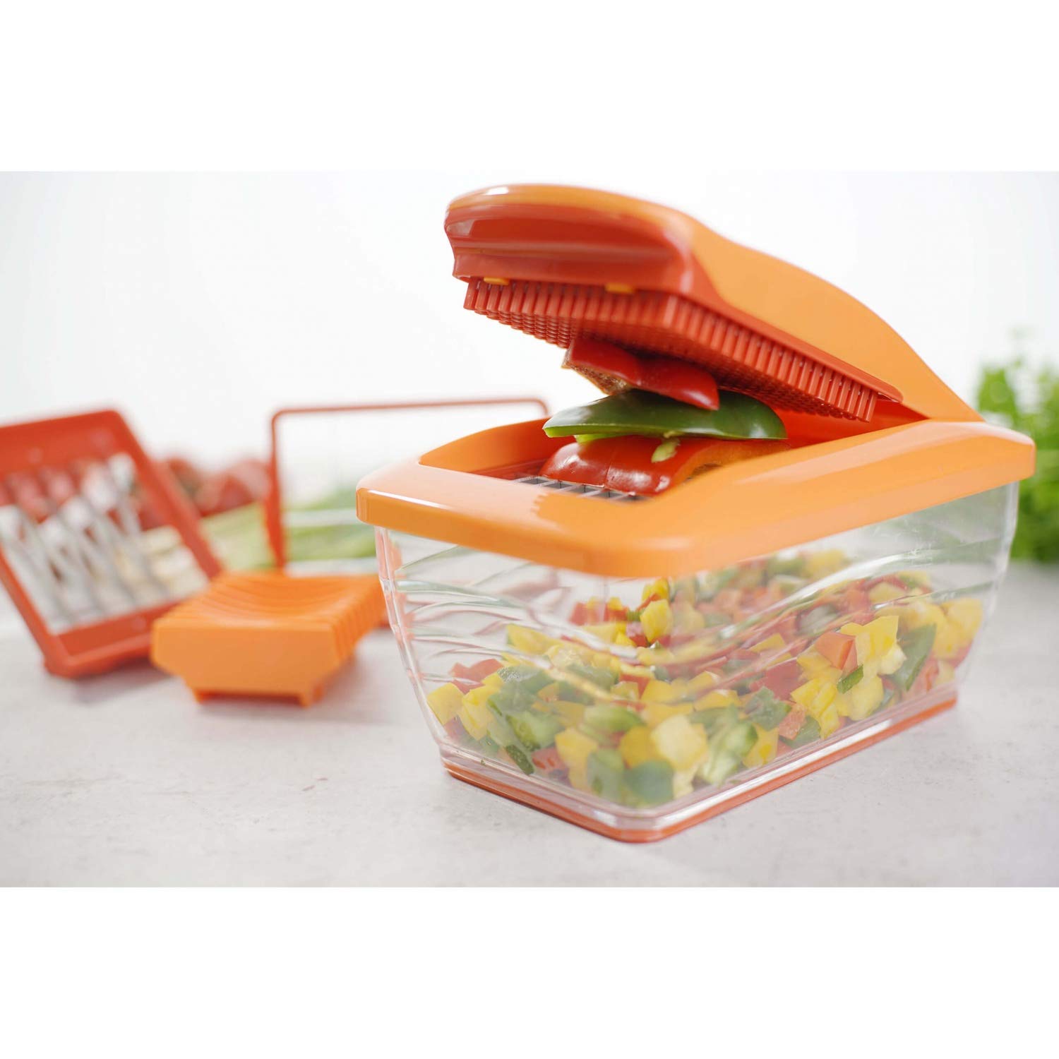 Genius Nicer Dicer Chef S Food Processor | Onion Chopper