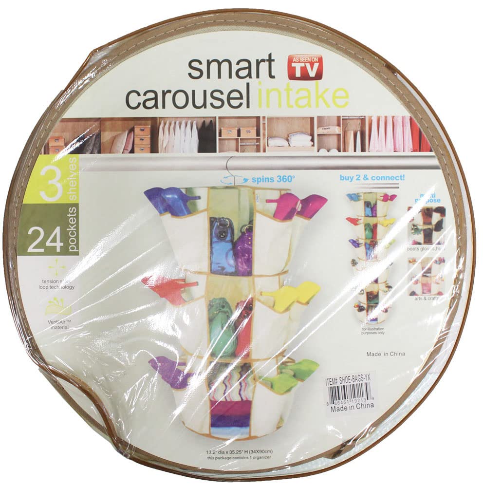 ToolUSA 360° Rotating Closet Carousel Caddy | 35.25