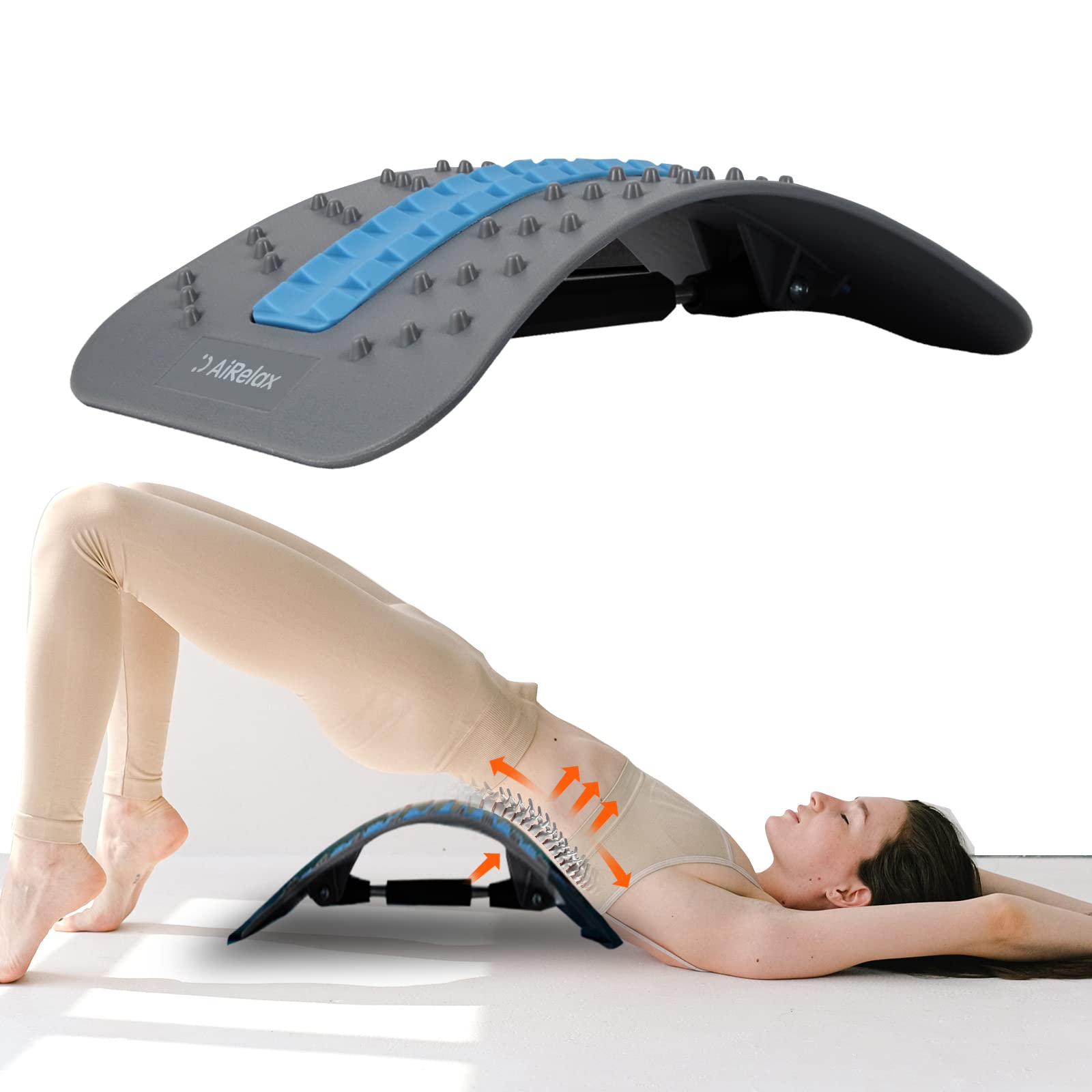 Buy Back Cracker Upgraded, Back Stretcher for Lower & Upper Back Pain