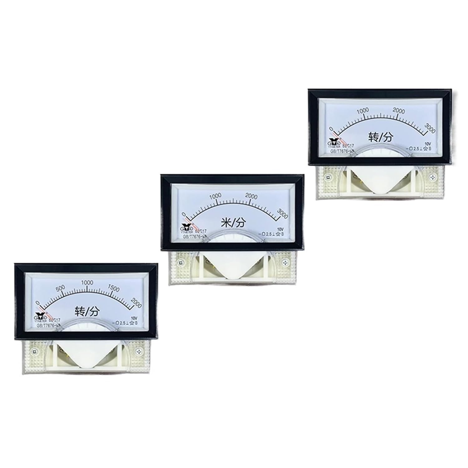 69C17 DC Tachometer 1500 RPM sub Meter 1800m/min RPM r/min 10v 15v dc(1500M MIN)