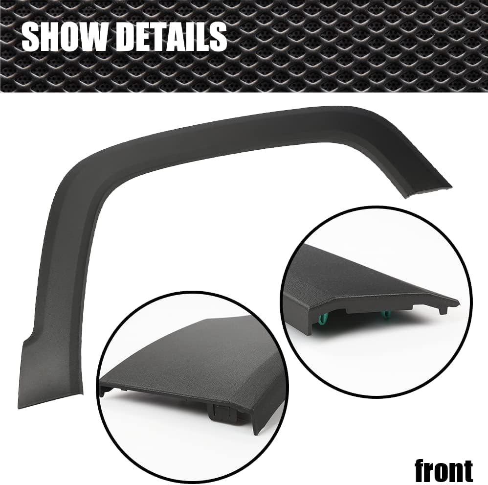 Miniatura 8 de Fender Flare - 1 rueda delantera derecha del lado del pasajero compatible con Jeep Renegade 2015-2021