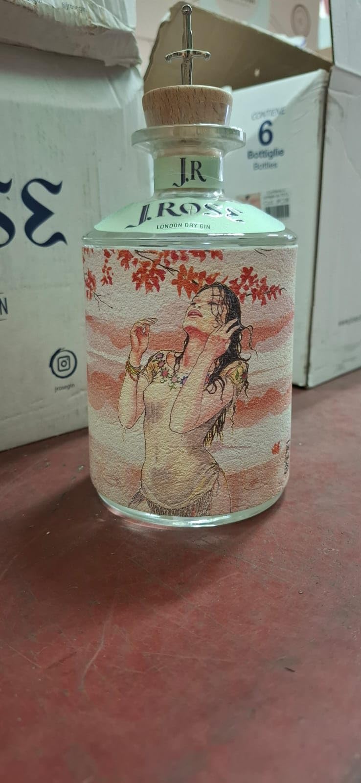 J.ROSE LONDON DRY GIN ARTIGIANALE 70 CL JR07