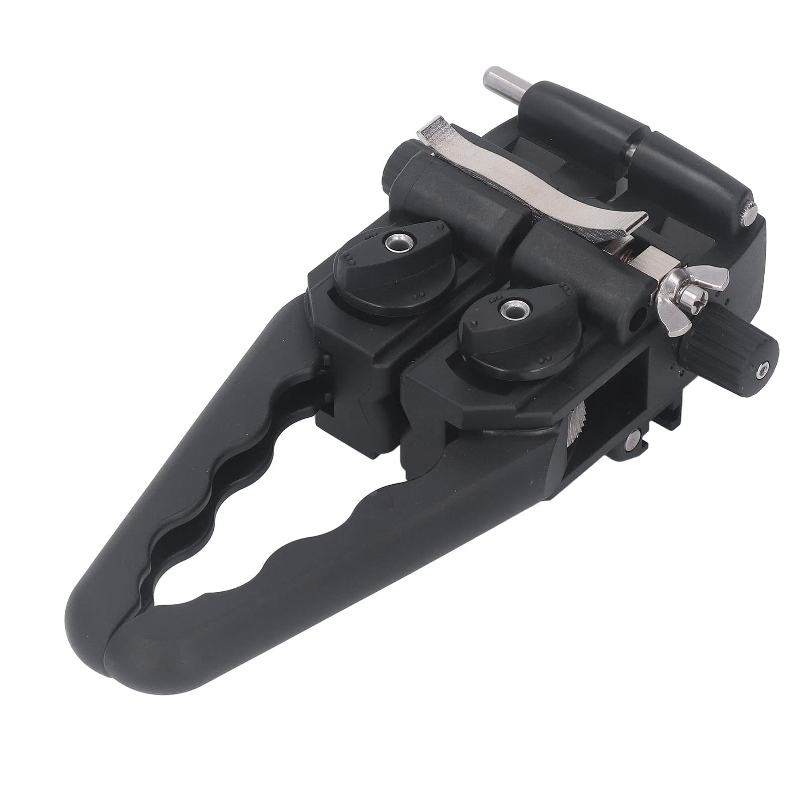 Domary Cuchillo Pelador de Cables Eficiente Pelacables de Fibra óptica con ABS para Operación Cables 8-30 Mm 1 Unidad