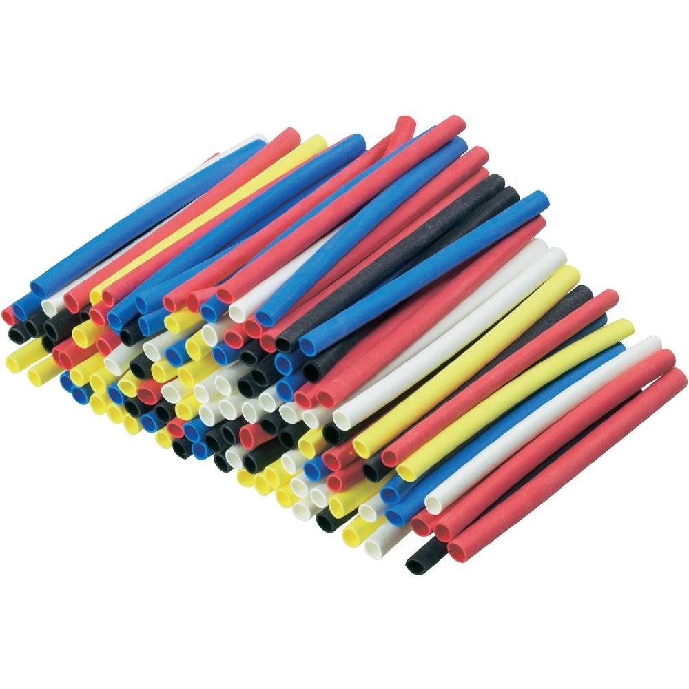 DSG Canusa 8011020990 Schrumpfschlauchsortiment 1.60mm 0.80mm Schrumpfrate:2:1 125St.