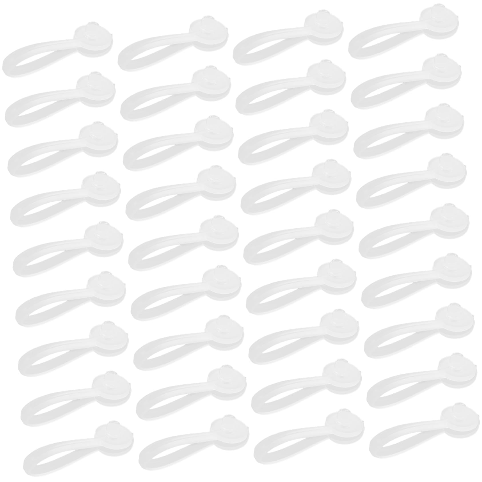 FUNOMOCYA Versatile Tag Holders Pcs PVC Lanyard for Advertising Tags Classification