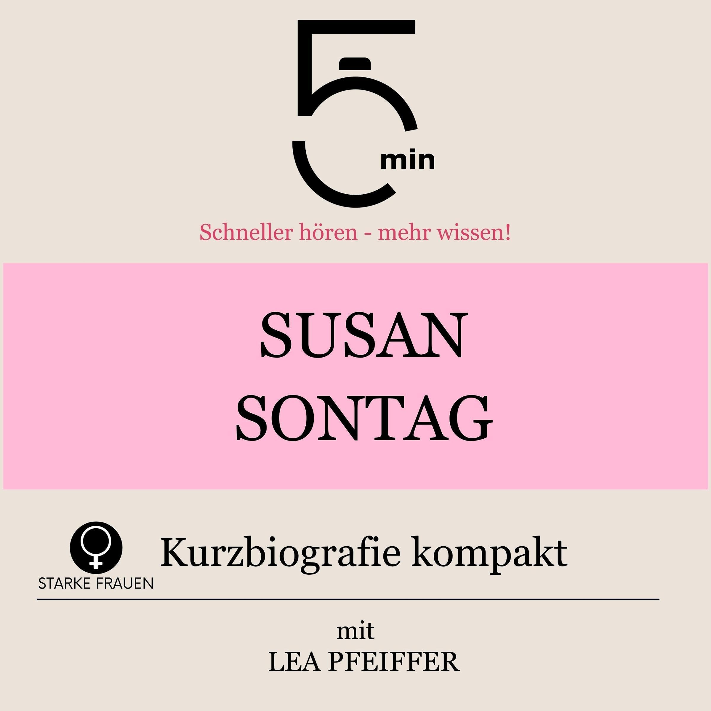 Cover art for Susan Sontag - Kurzbiografie kompakt