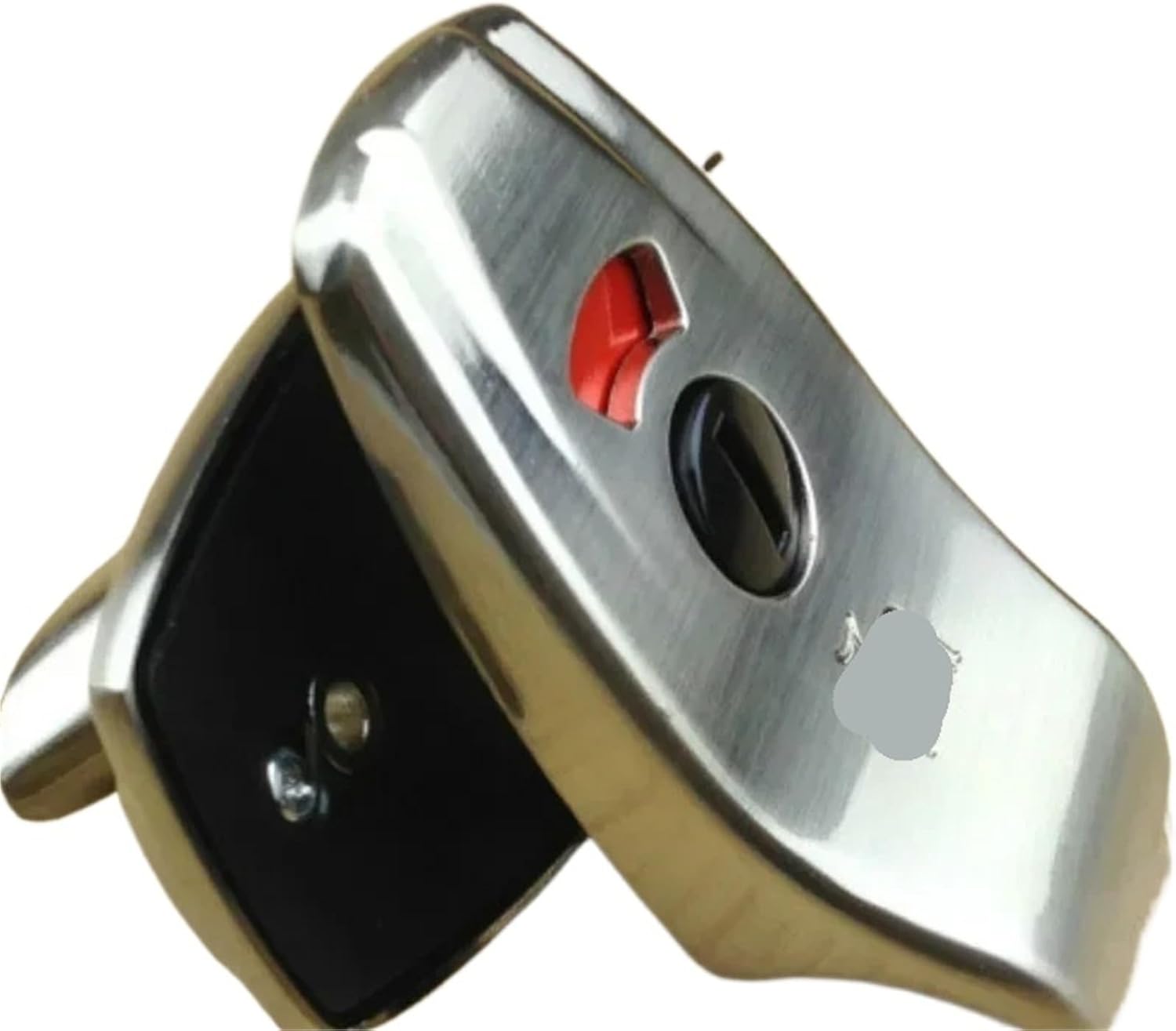 Public Toilet Indicating Door Locks Restroom Partition Hardware Fittings Buckles Locks Rarelock LK1007 1Pcs(Overlap Door 12mm)