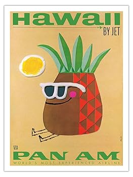 Amazon.co.jp: ジェットによってハワイ - 氏パイナップルヘッド