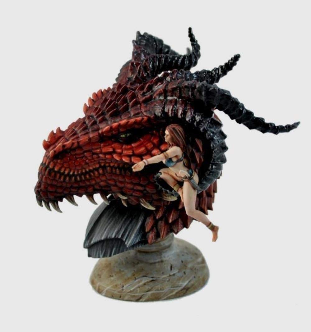 Figurine en résine 1/32 dragon miniature à peindre pour collectionneur