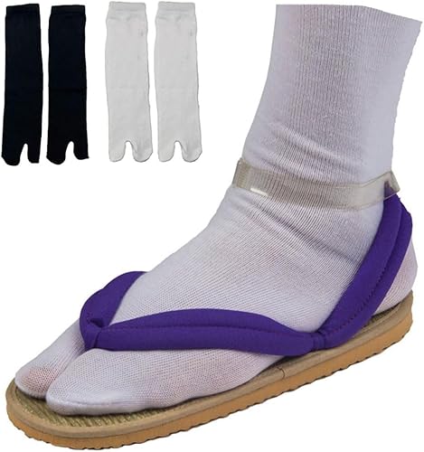 MT Life Zapatos de cosplay de anime para adultos con calcetines, zuecos y zapatos