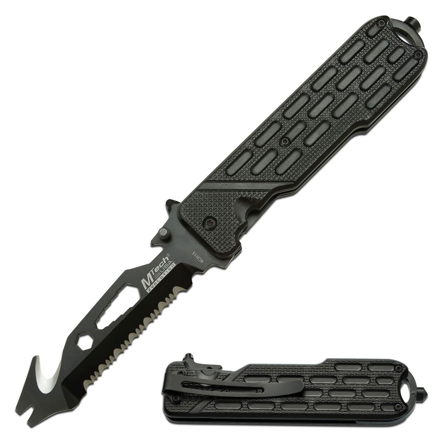 MTech Evolution Spring Assisted Knife - MTE-A014-BK