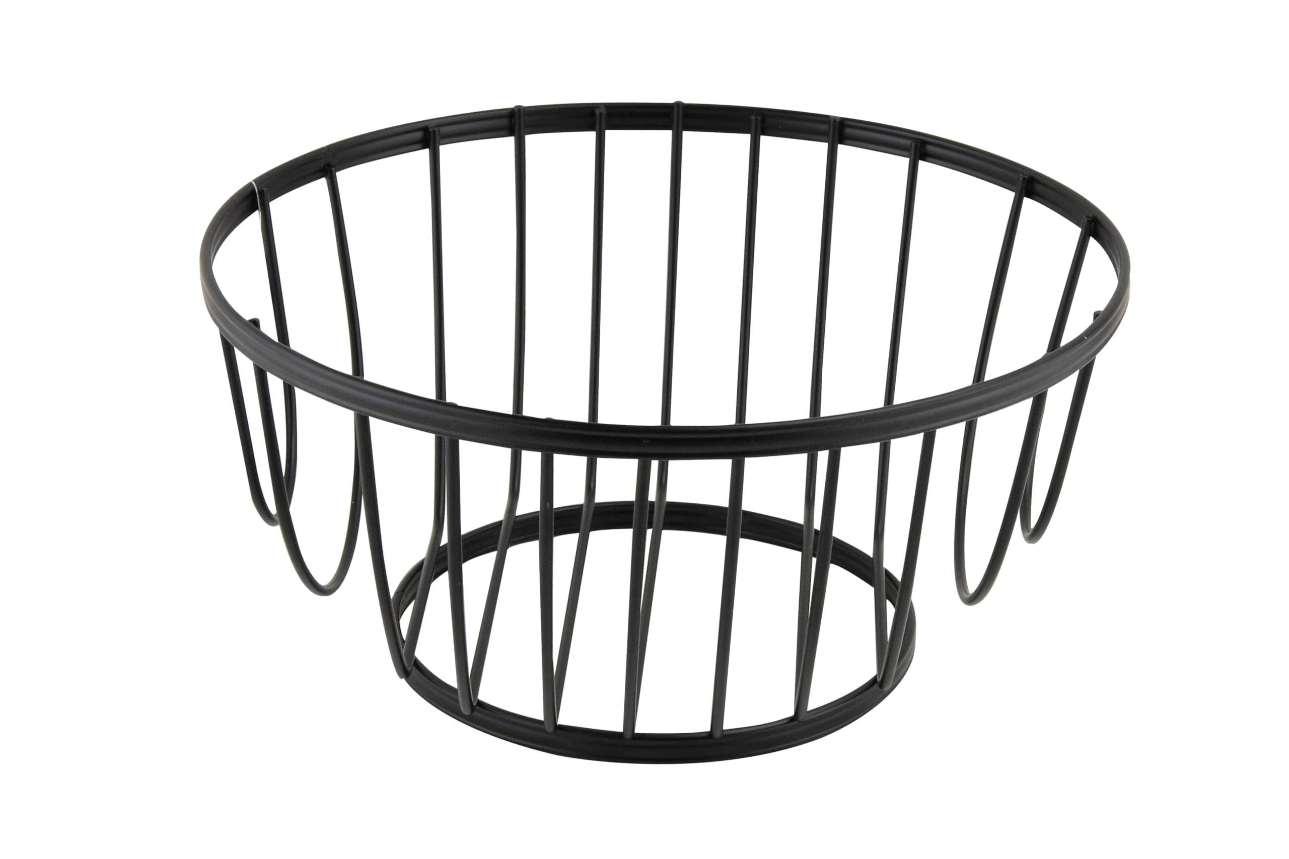 apollo THE HOUSEWARES BRAND Flat Iron Fruit Basket RND