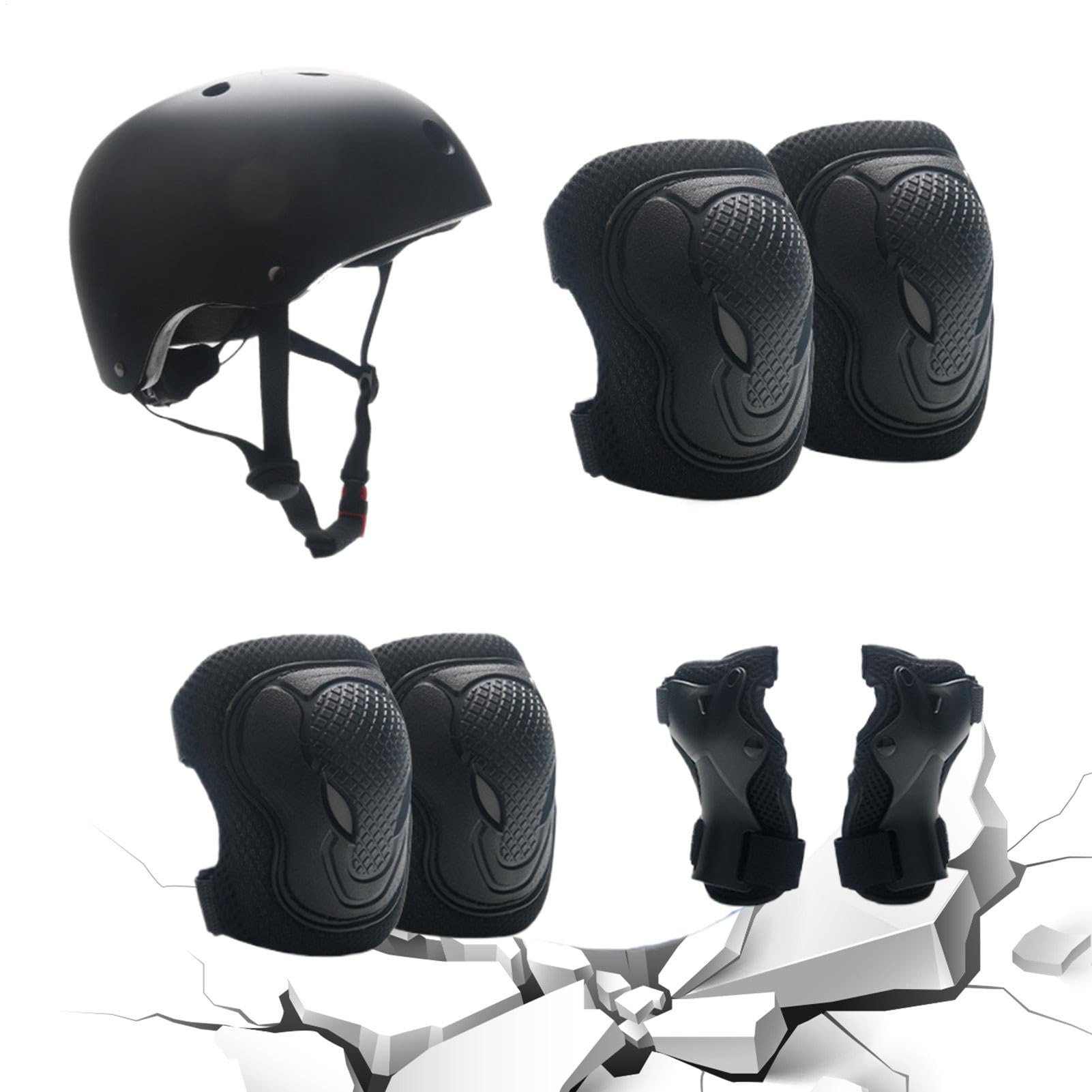 Ensemble de Casques de vélos pour, Casques de Skateboard pour Tout-Petits | STACTES ALIGABLES STACE SOCKE