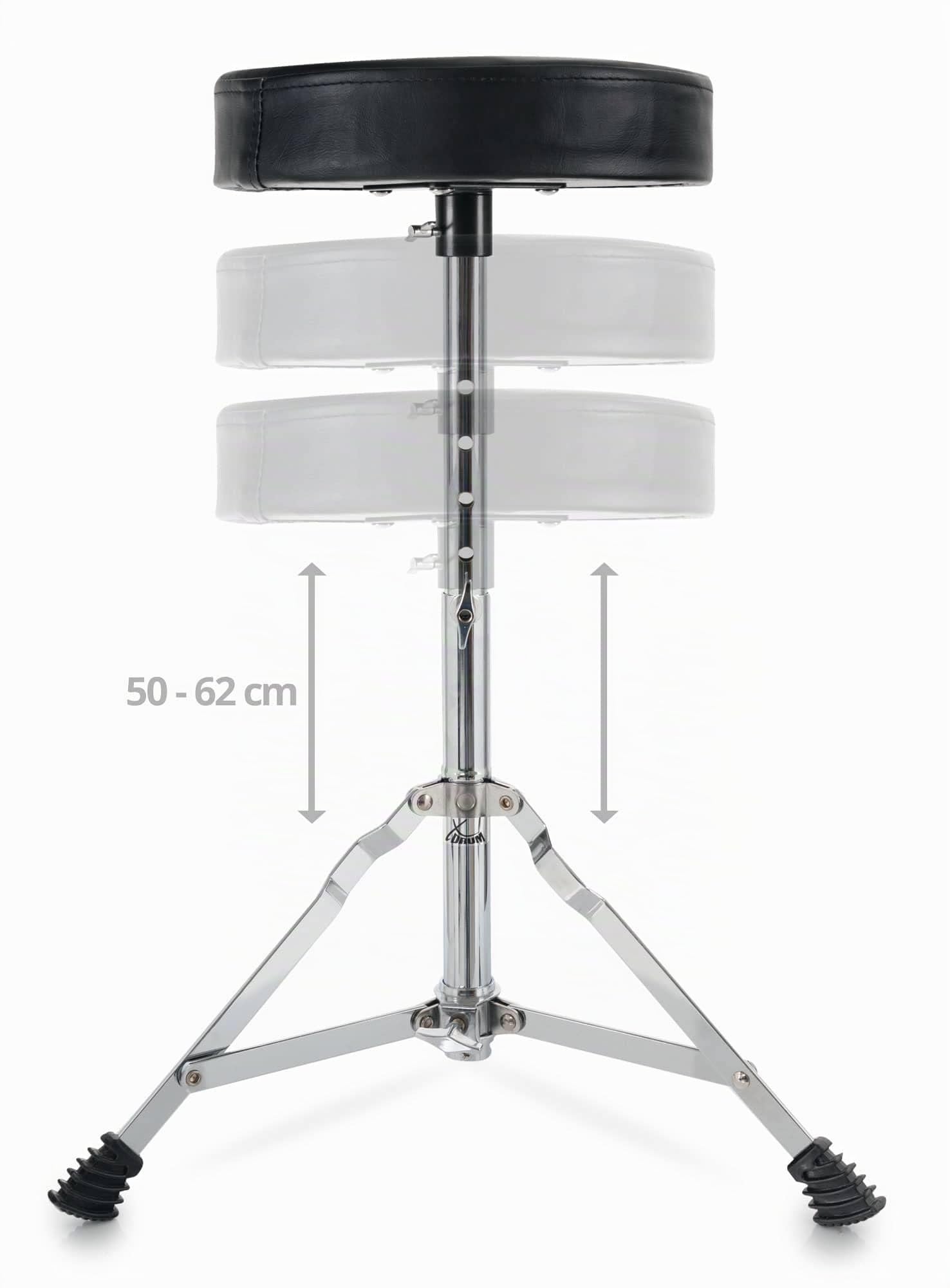 Alesis Drp100 Cuffie Per Batteristi, Professionali Per Monitoraggio Di Batterie Elettroniche & Xdrum Semi Sgabello Professionale