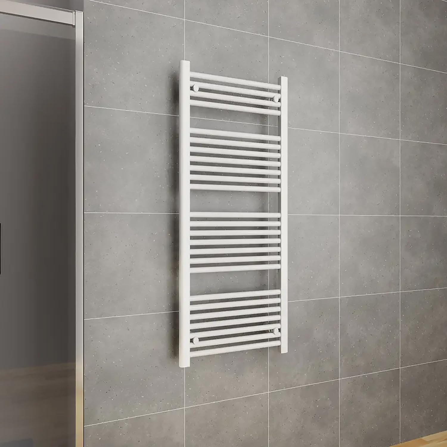 Parama Termoarredo scaldasalviette Idraulico 1200x450 Bianco interasse 400 | Antares