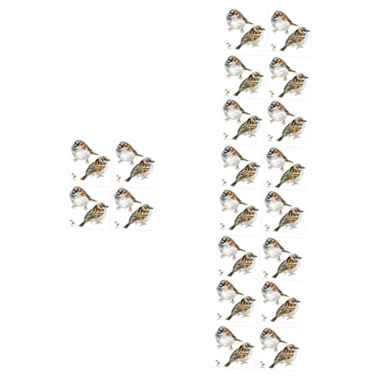 Stickers muraux oiseaux adorables pour personnaliser facilement vos pièces de vie