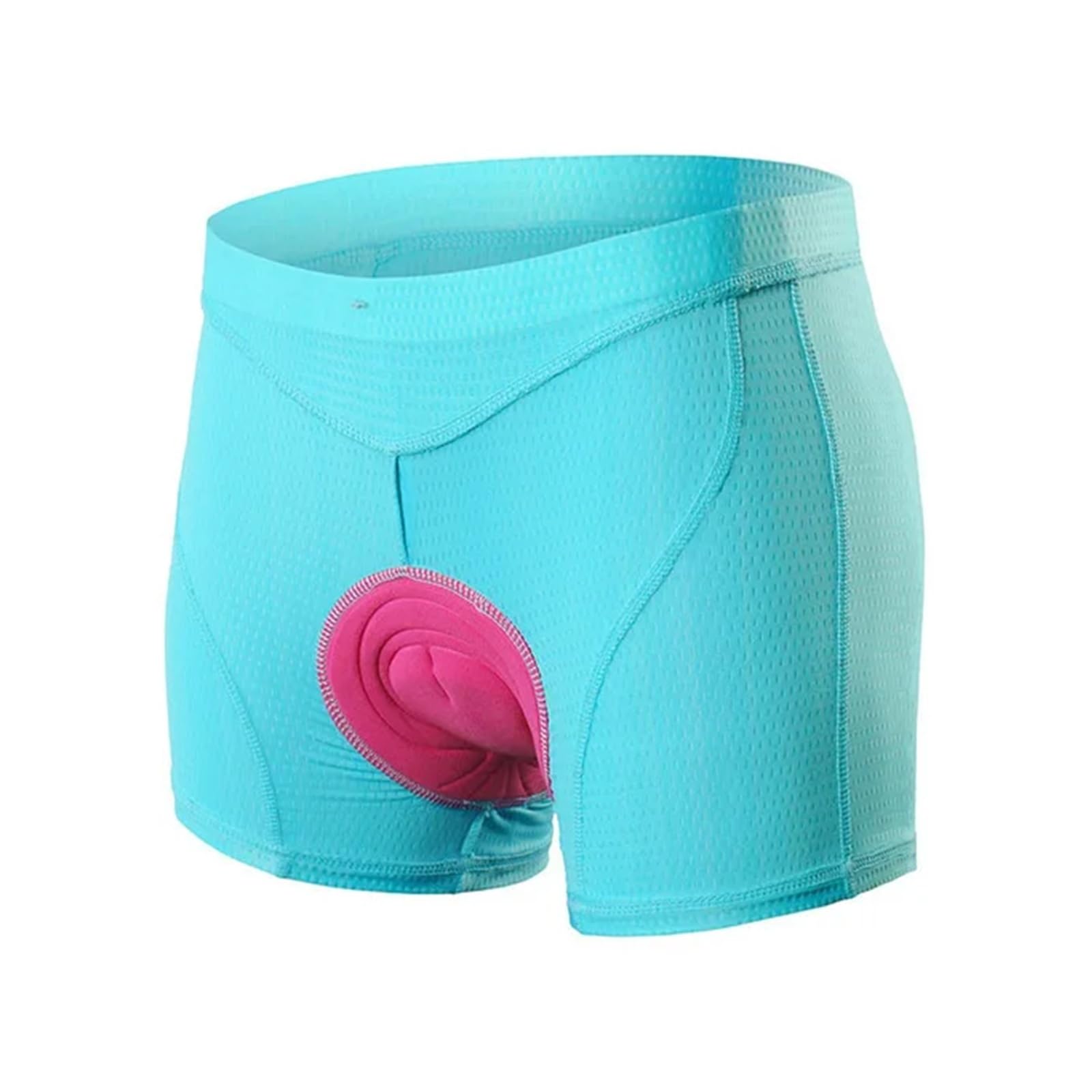IZHAOGJING Cycling Shorts, Bike Shorts, Cycle Shorts Women’s Cycling Underwear 5D Mountain Bike Underpants Shockproof Bicycle Shorts High Elastic For Ladies(U02 blue,L)