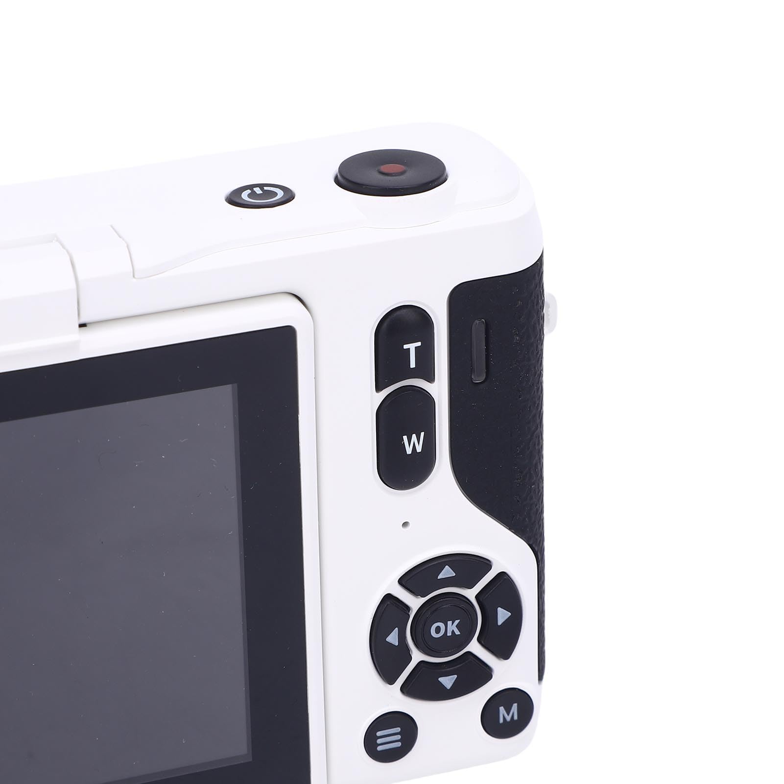 Generic Fotocamera Digitale 4K HD 64MP Videocamera Mirrorless Ultra Nitida con Messa a Fuoco Automatica AF per Viaggi, Feste e Lauree (WHITE)
