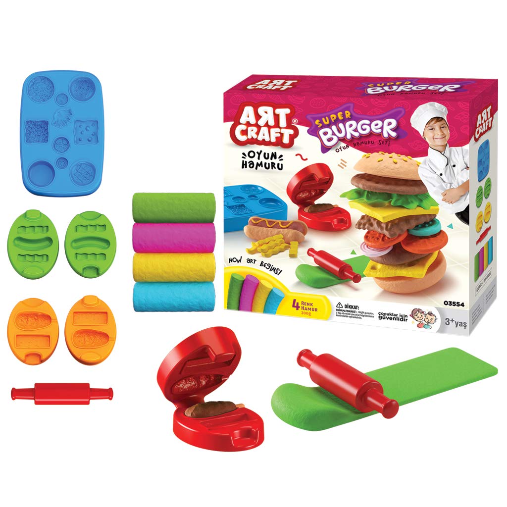 Dede ART CRAFT HAMBURGER DOUGH SET 200 GR