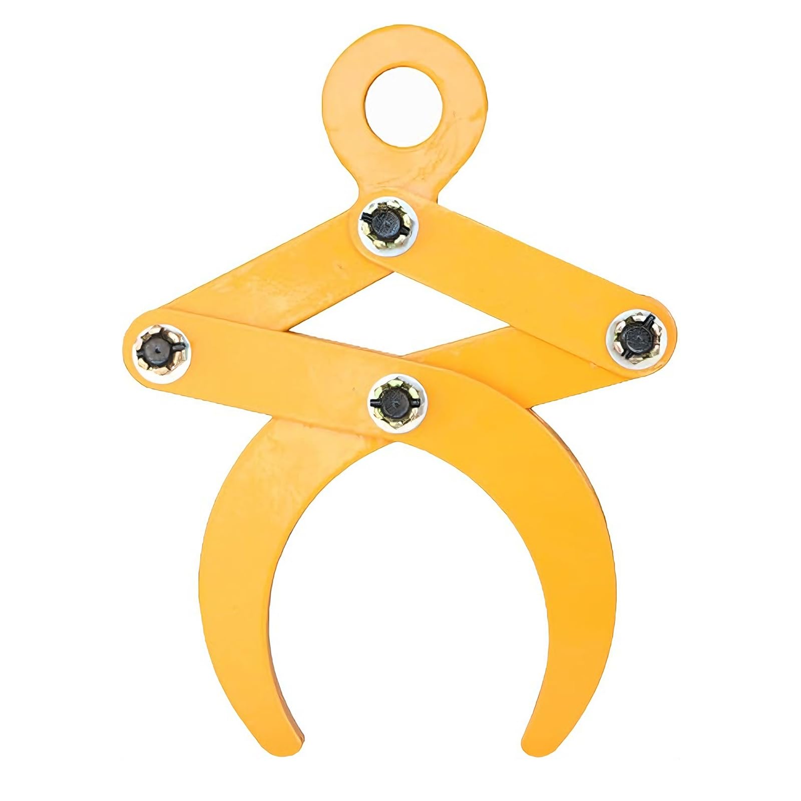 Pinza Per Sollevamento Tubi, Pinza Per Tronchi, Tubo In Cemento Serrato Con Tubo In Acciaio, Ganascia Regolabile 2,8-12,6 Pollici, Dadi Autobloccanti E Sollevatore Antiruggine, Per Tr(Size:2T/4400LBS)