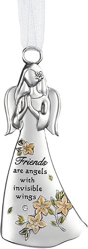 Miniatura 5 de Ángeles Among Us Ornamento - Amigos son ángeles con alas invisibles