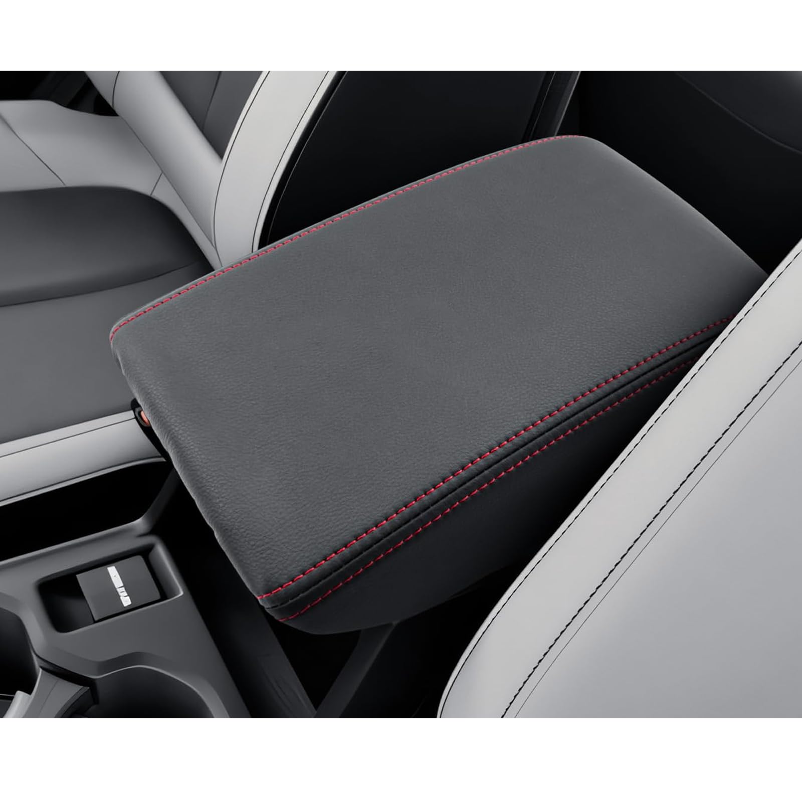 CDEFG for 2025 Subaru Forester Center Console Cover, for 2025 Subaru Forester Accessories Armrest Cover Middle Console Pad Arm Rest Cushion (Not for All 2026 Forester Models)