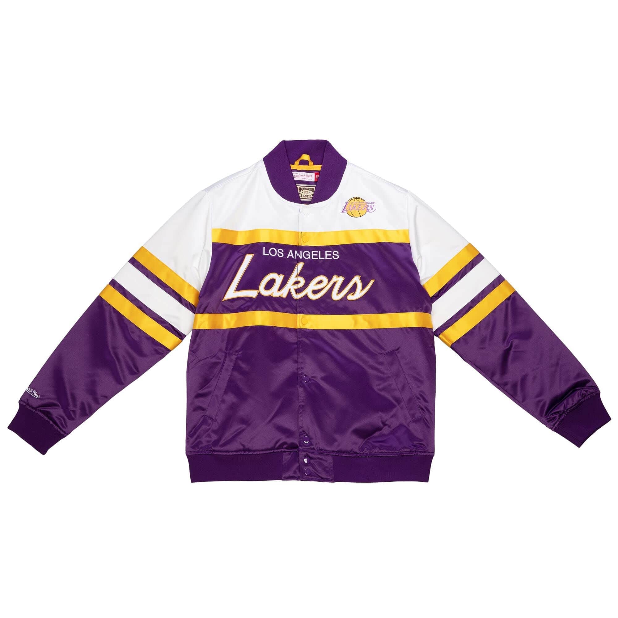 Mitchell & Ness M&N Heavyweight Satin Veste - Script Boston Celtics