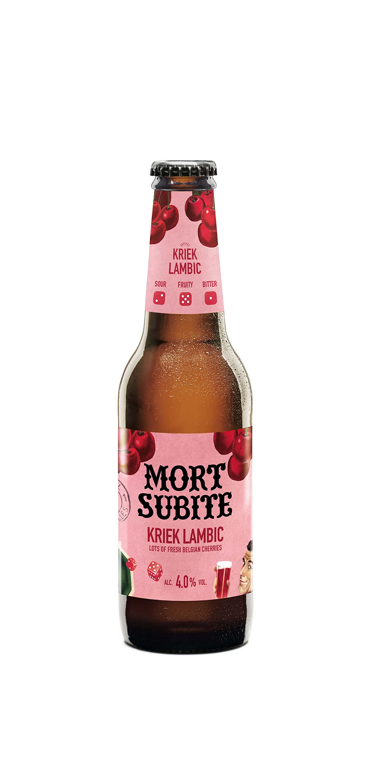 Mort Subite Cerveza - Caja de 12 Botellas x 250 ml - Total: 3 L
