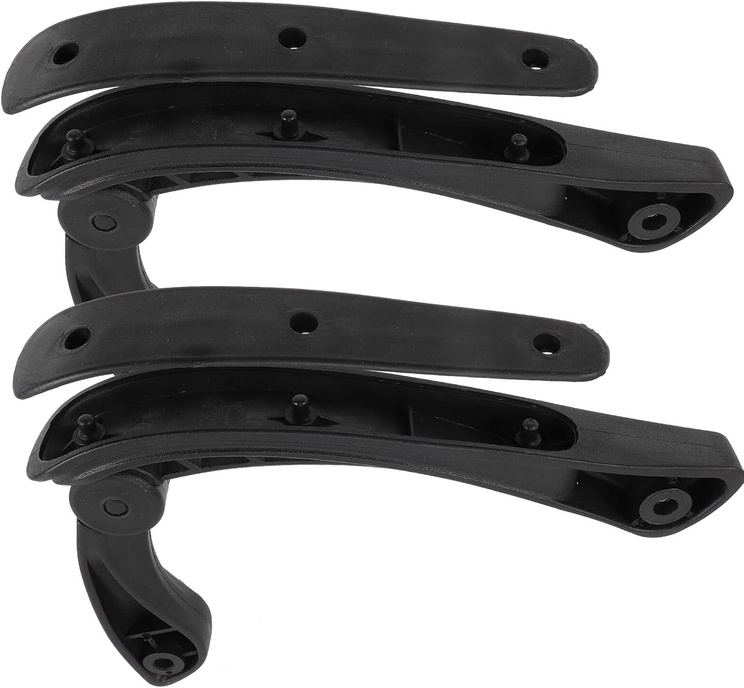 2Pcs Professional Office Chair Armrest Replacement Parts Armrest Supports for Task Chairs Preventing Injury and Providing Comfortable Grip
