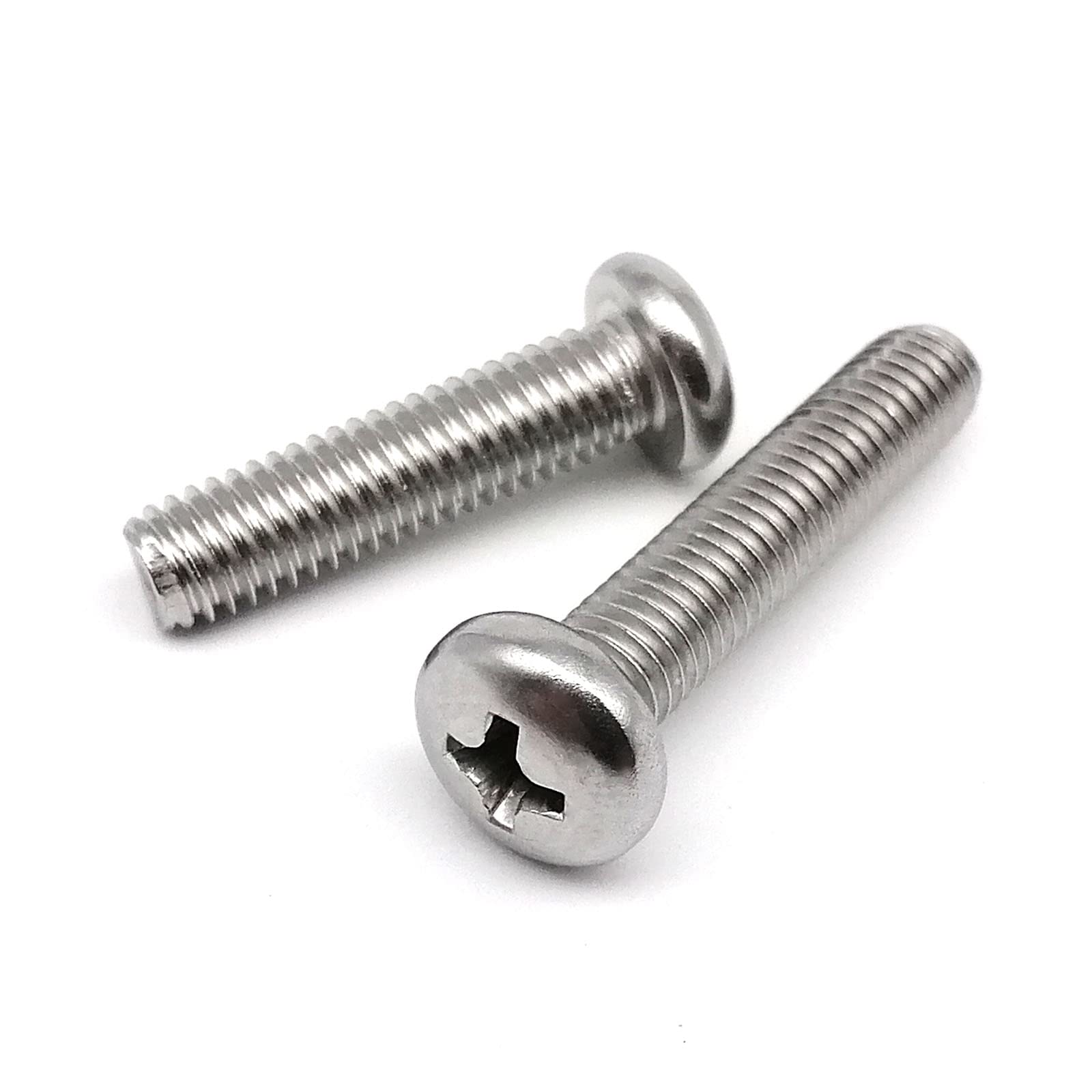Viti Testa Bombata Brugola In Acciaio Inox 18-8 – 10-24 X 1/2'', Ossido Nero, Confezione Da 100
